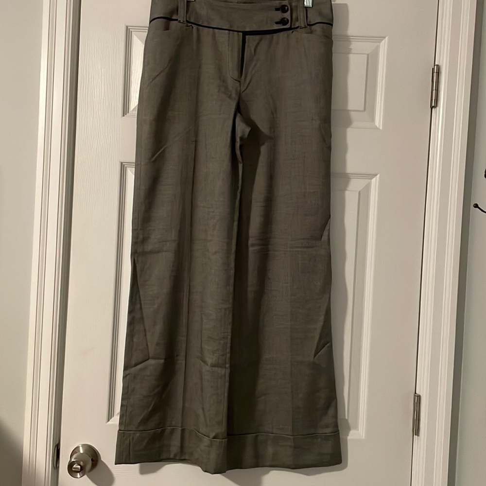 LOFT Ann style wide leg trouser pants, size 8.